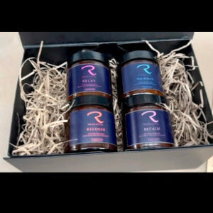 Aromatherapy Candles to Relax Rejuvenate Recover and ReCalm by ReCalm Holistic, using Finest Essential Oils with Vegan Wax, Non-Toxic, Clean Burning Aromatherapy Candles, Gift Set