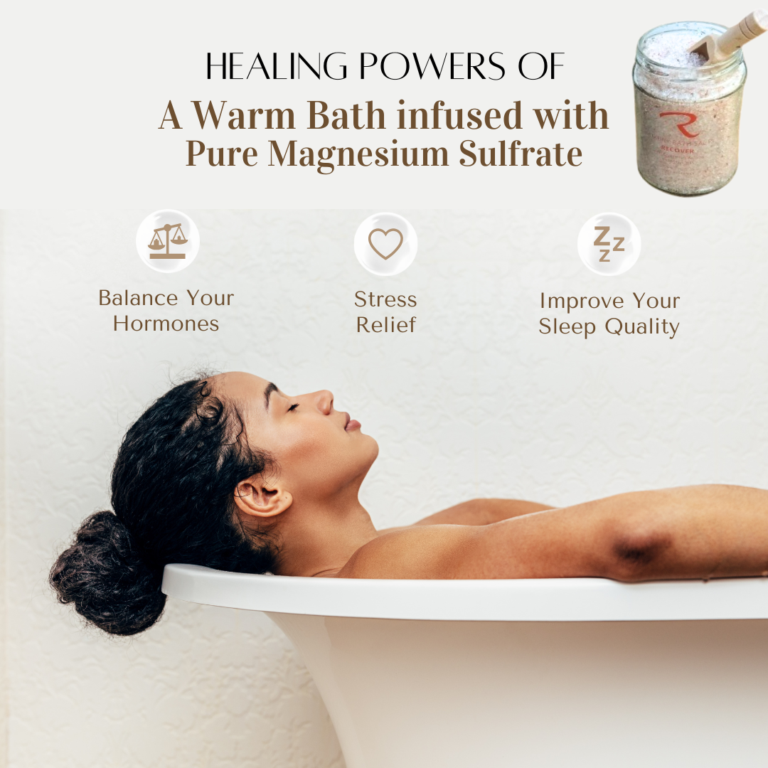 Relax Bath Salts, Sleep Promoting, Meditating, Calming Blend