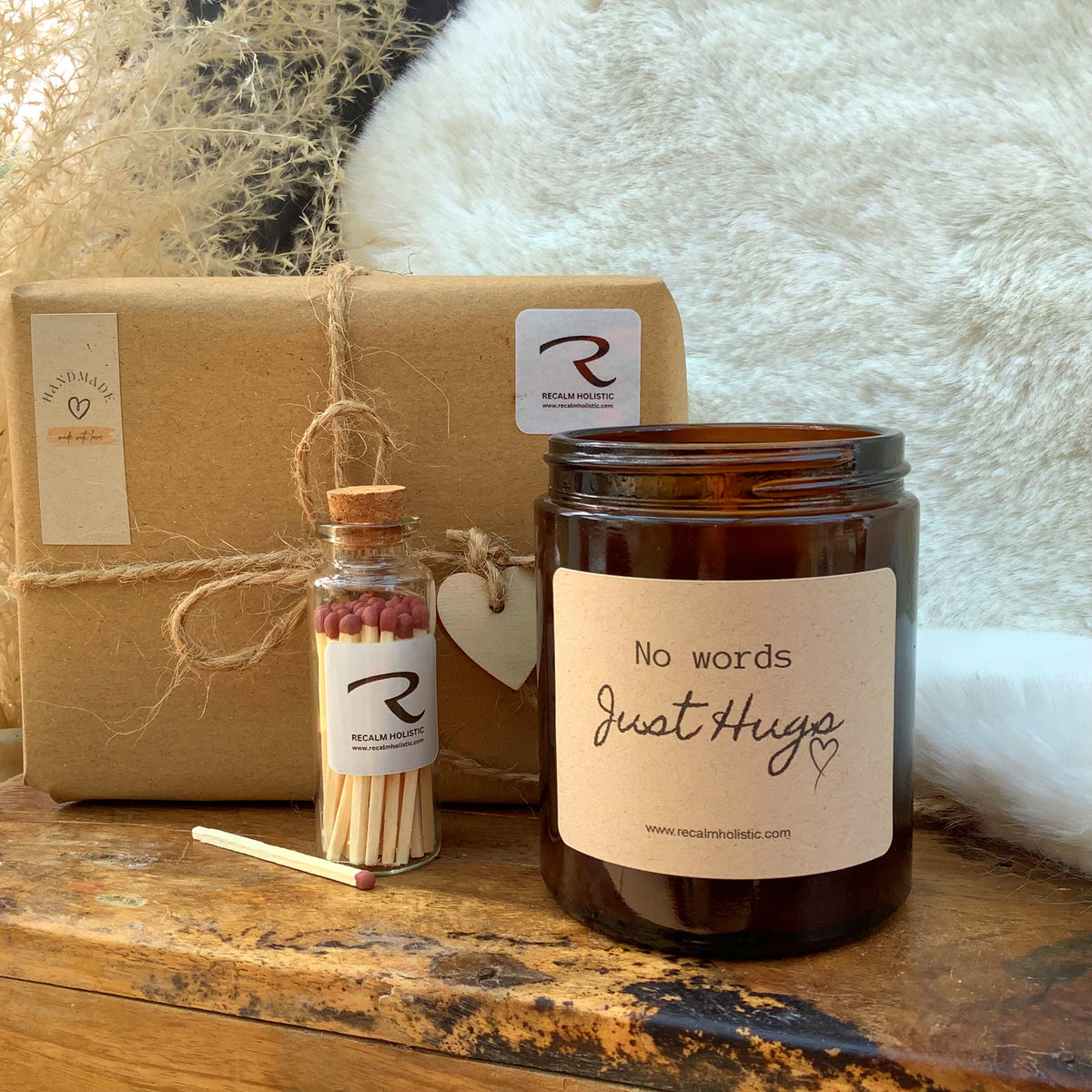 No words just hugs - Aromatherapy Candle