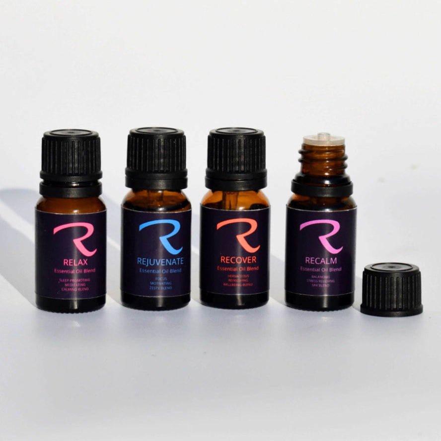 Mood Boosting Oils for Relaxation you decide how you want to feel from Relax, Rejuvenate, Recover and ReCalm