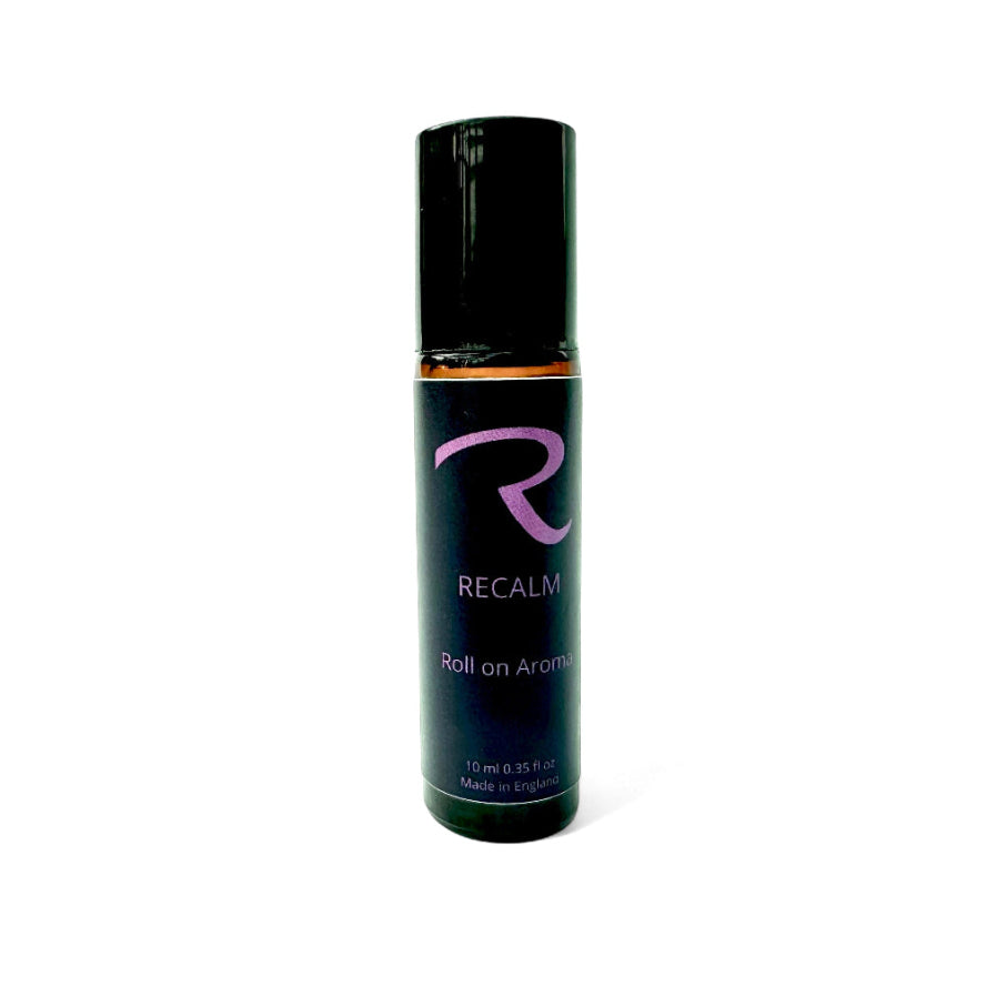 ReCalm Roll on Aroma for Pulse Points, Calming Body Oil