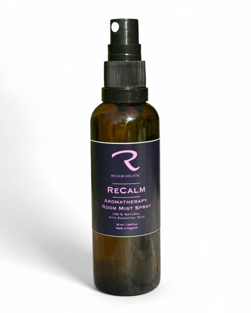 ReCalm Aromatherapy Room Mist Spray by ReCalm Holistic for Women's Balance - Balancing, Stress Relieving, Spa Blend
