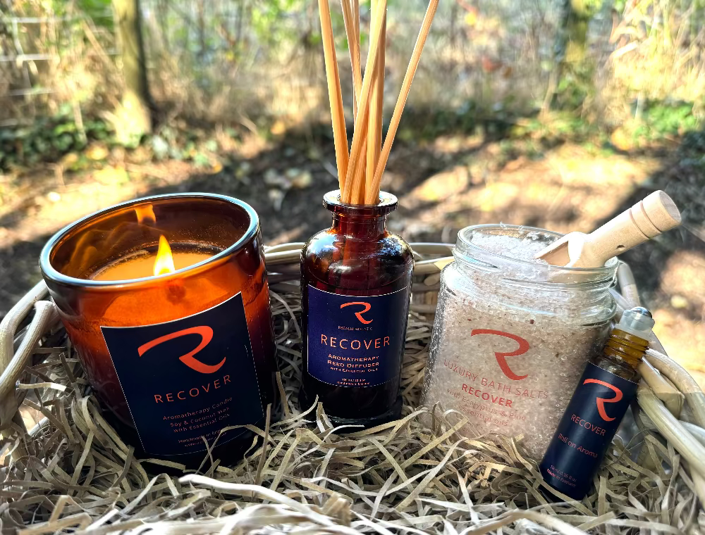 RECOVER Aromatherapy Essential Oils Reed Diffuser (120ml)