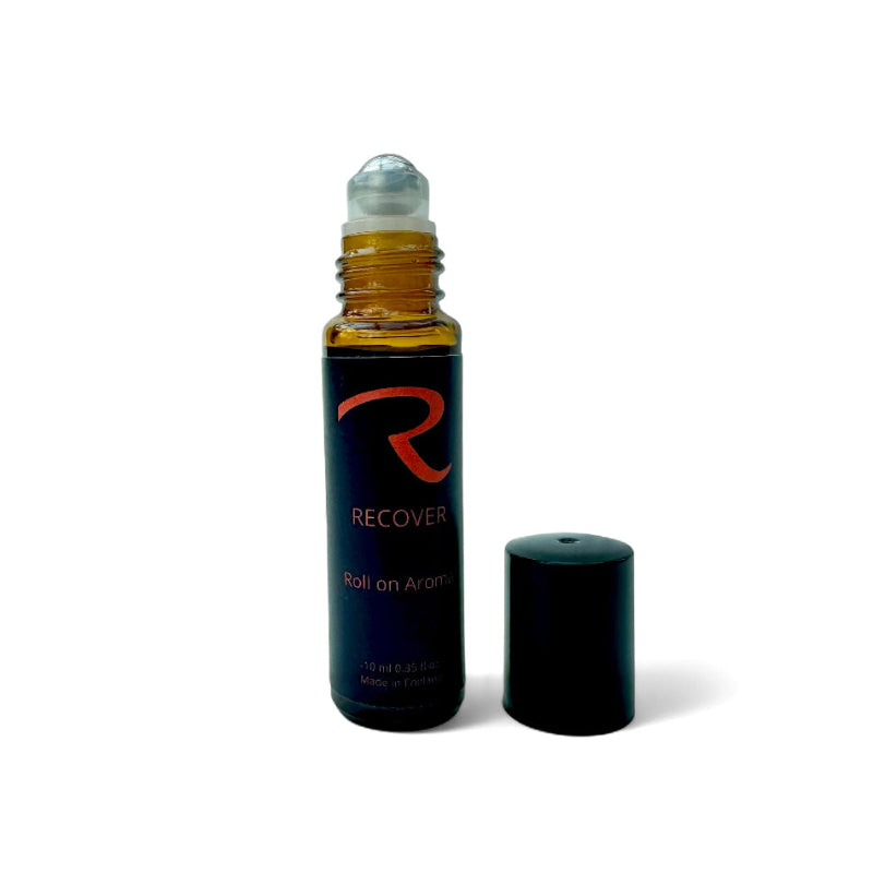 Recover Roll on Aroma:  A portable pocket oil designed for Pulse Points, promoting wellness and easier breathing