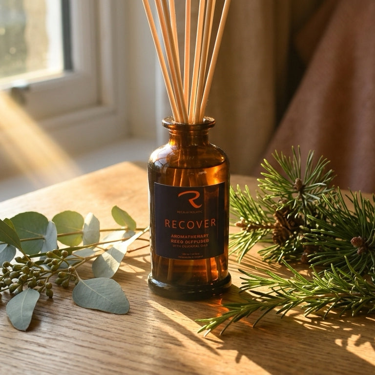 RECOVER Aromatherapy Essential Oils Reed Diffuser (120ml)