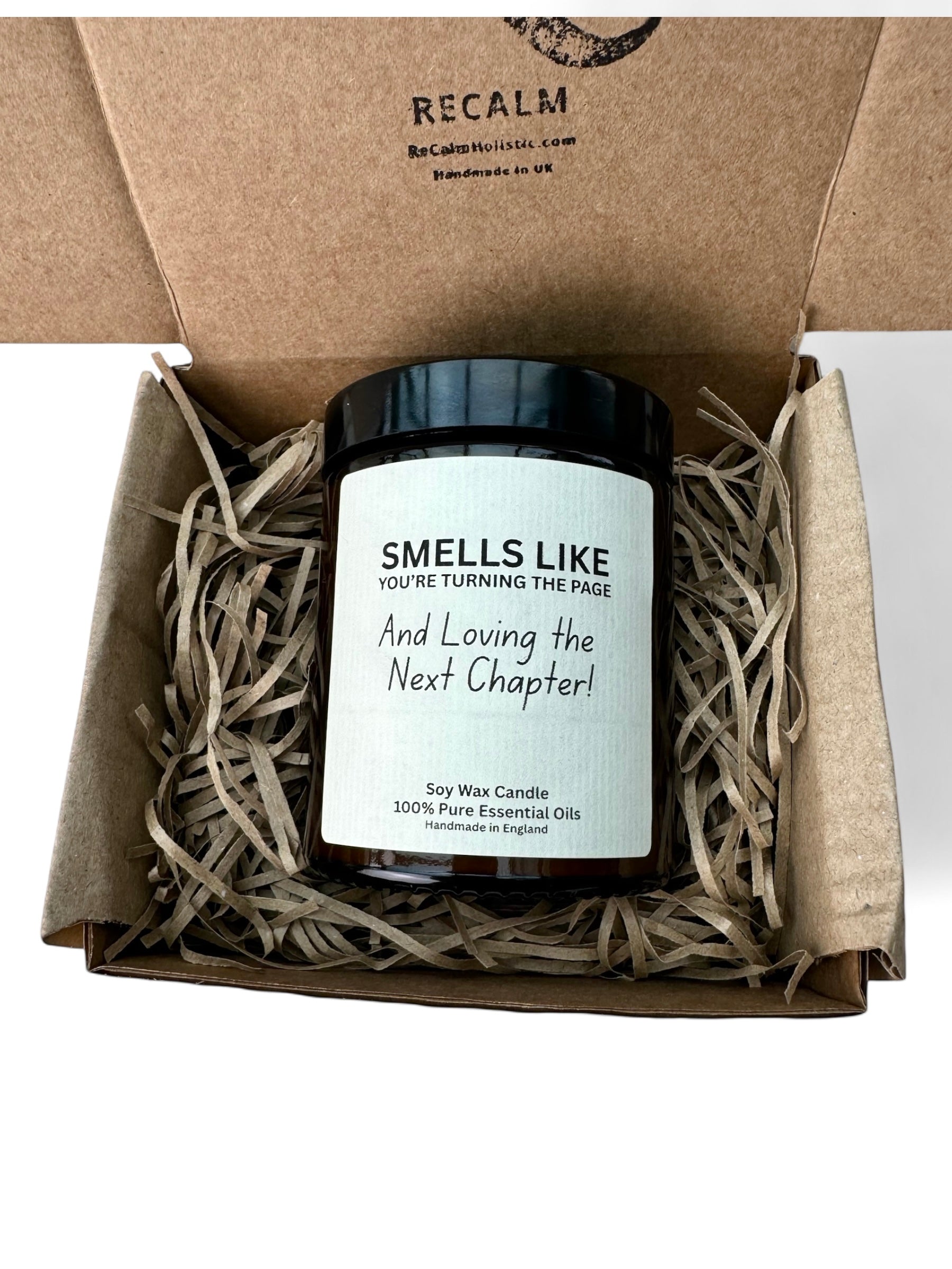 Smells Like You're Loving the Next Chapter! - Aromatherapy Candle