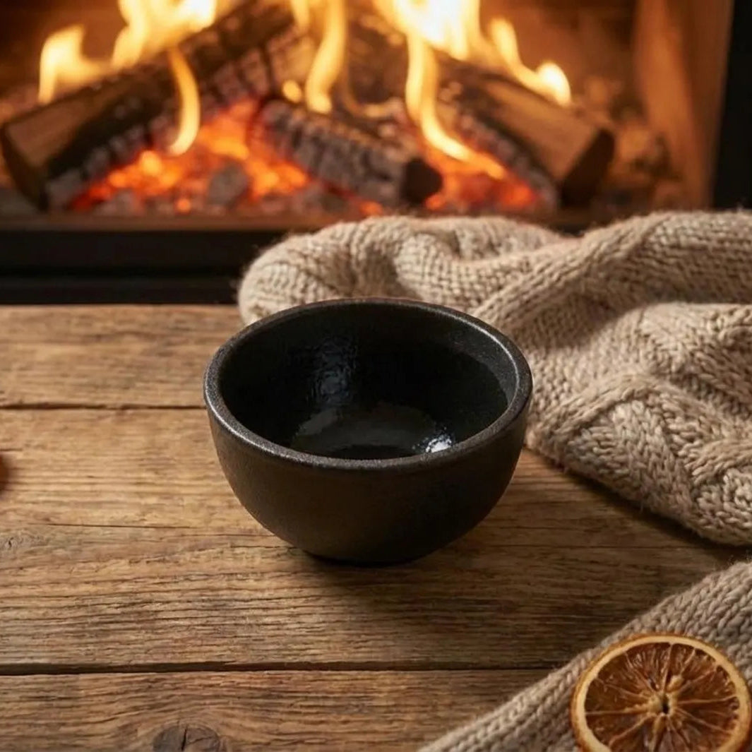 Cast Iron Log Burner Wax Melter Gift Box