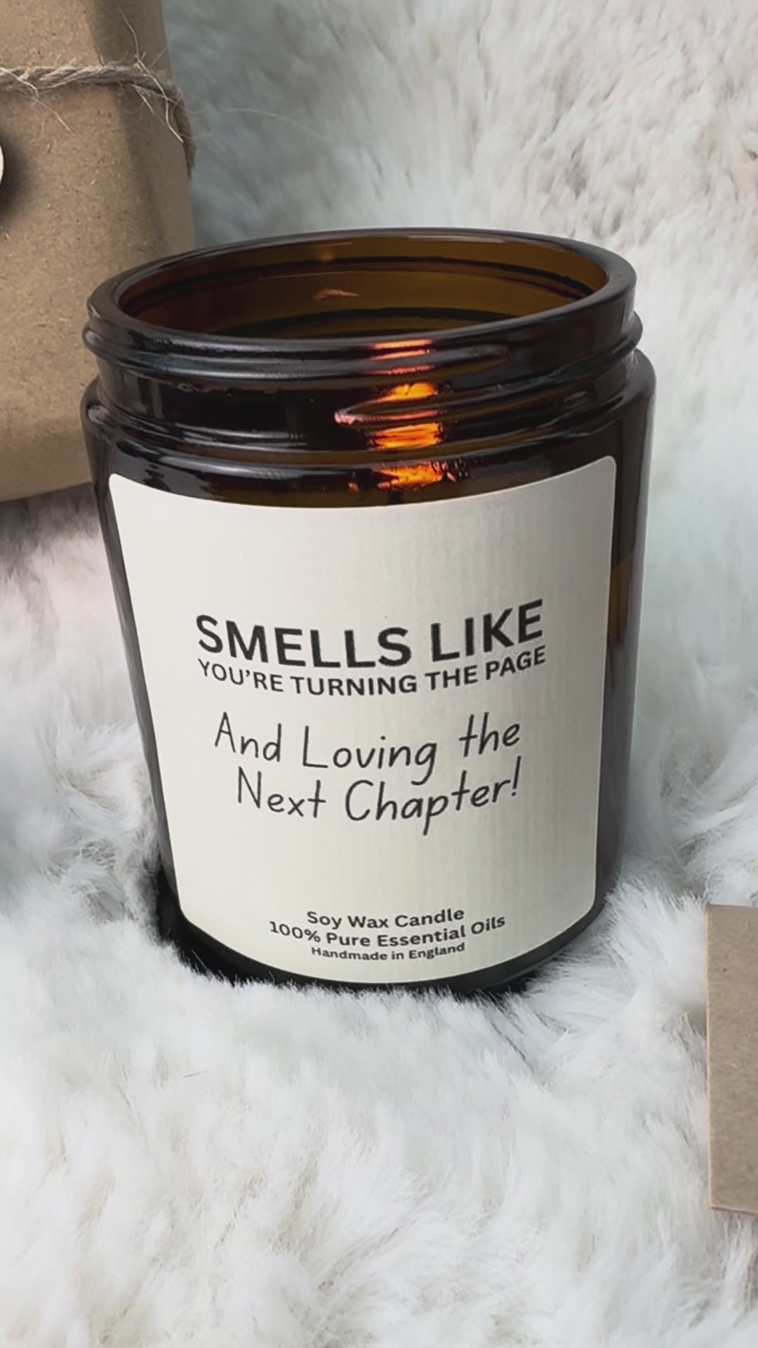 New Beginnings Candle, Smells like you're turning the page and loving the next chapter