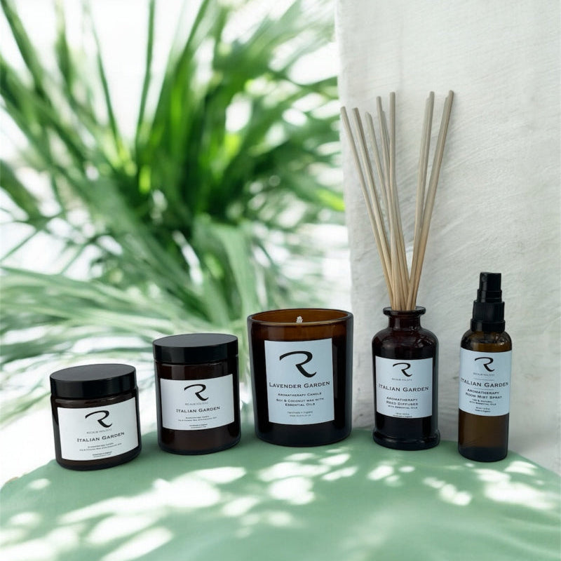 Garden Collection of Self Care Candles, Reed Diffusers and Room Mist Sprays