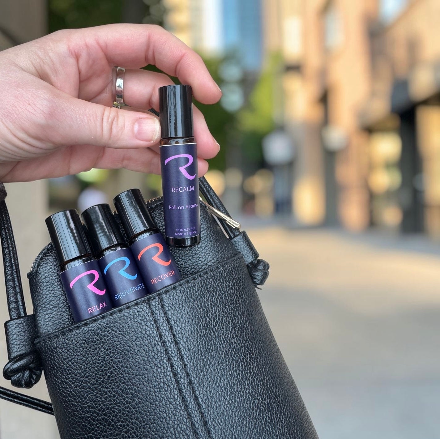 Pulse Points Aromatherapy Oils to Relax Rejuvenate Recover and ReCalm:  Mood Boosting Aromatherapy Oils