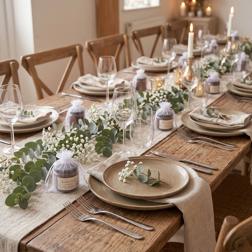 Luxury Aromatherapy Candle Wedding Favours