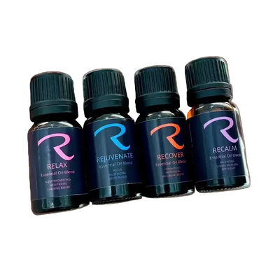 Essential Oils to RELAX REJUVENATE RECOVER & RECALM