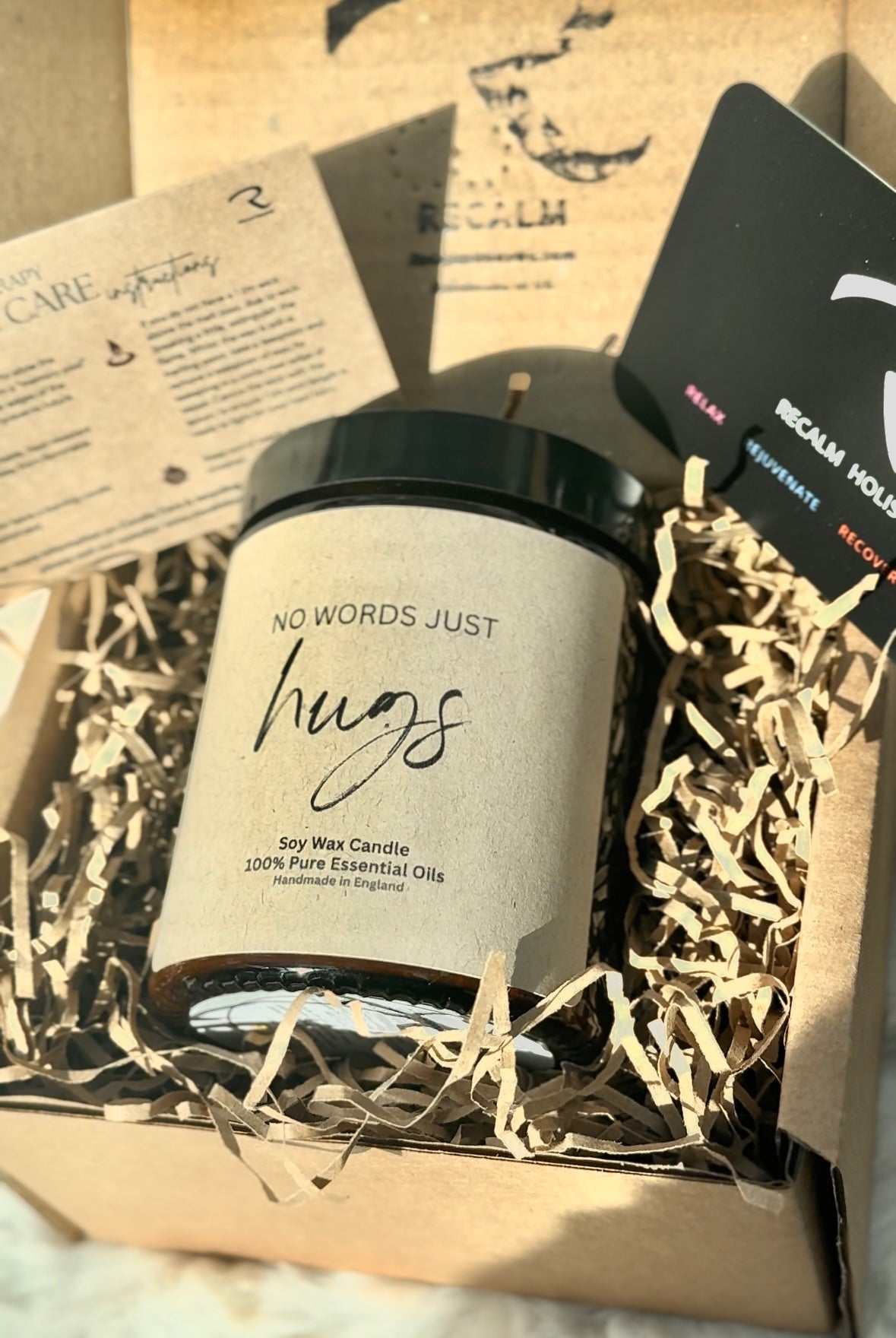 No words just hugs - Aromatherapy Candle