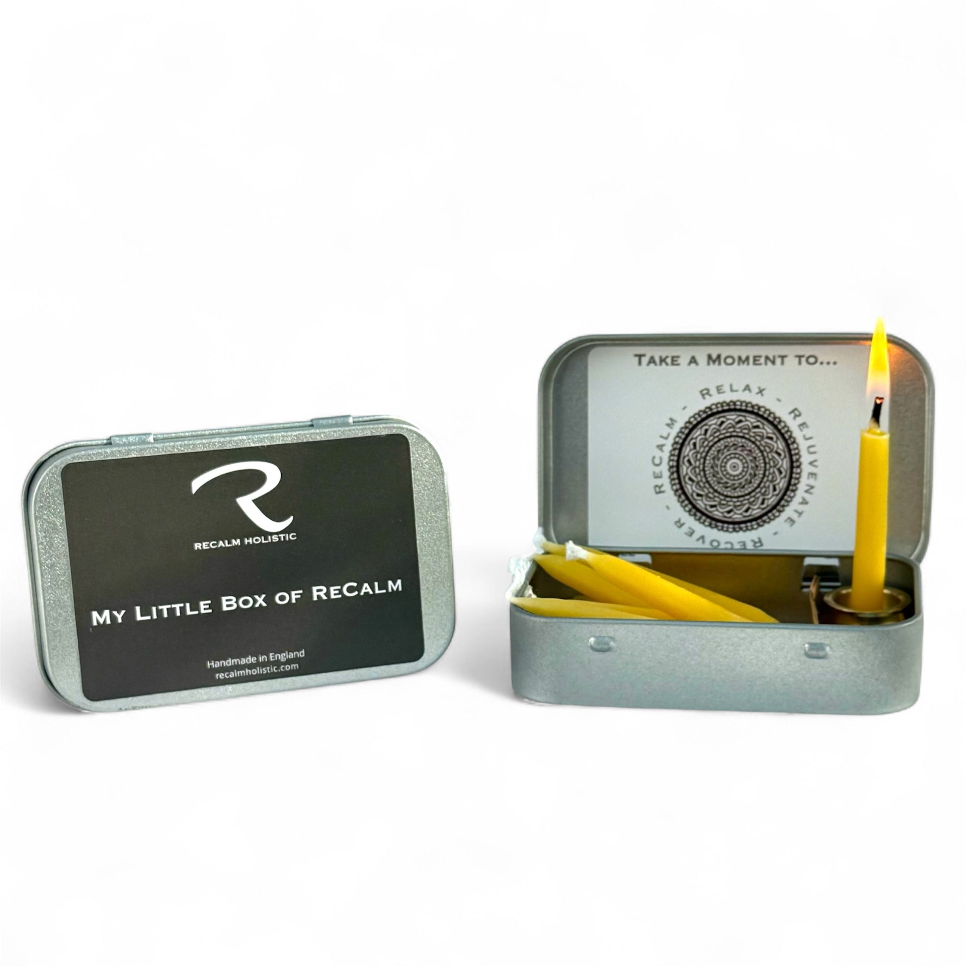 My Little Box of ReCalm - Beeswax Mini Candles
