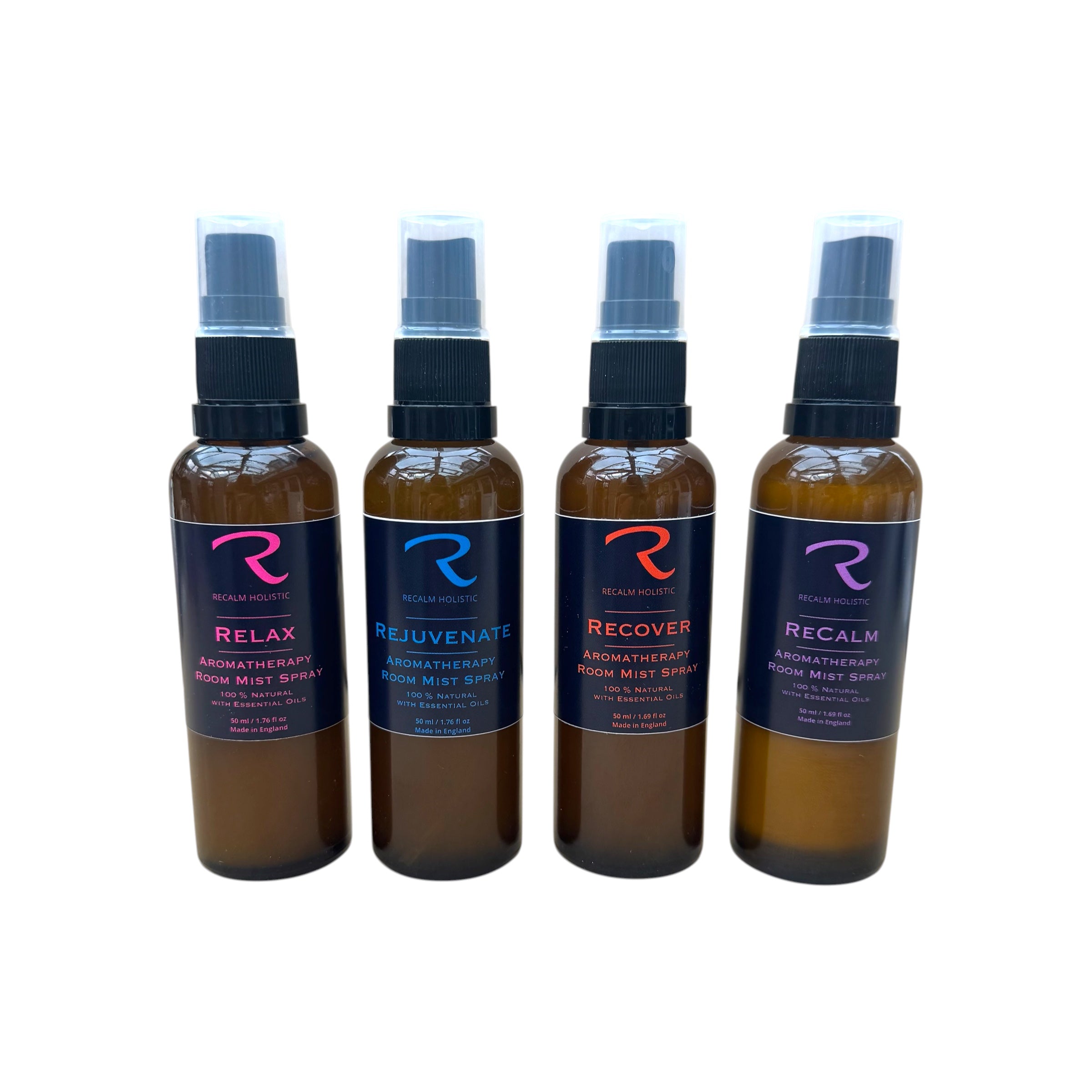 Therapy in a Mist Collection - Set of 4 Signature Aromas (50mls each bottle)