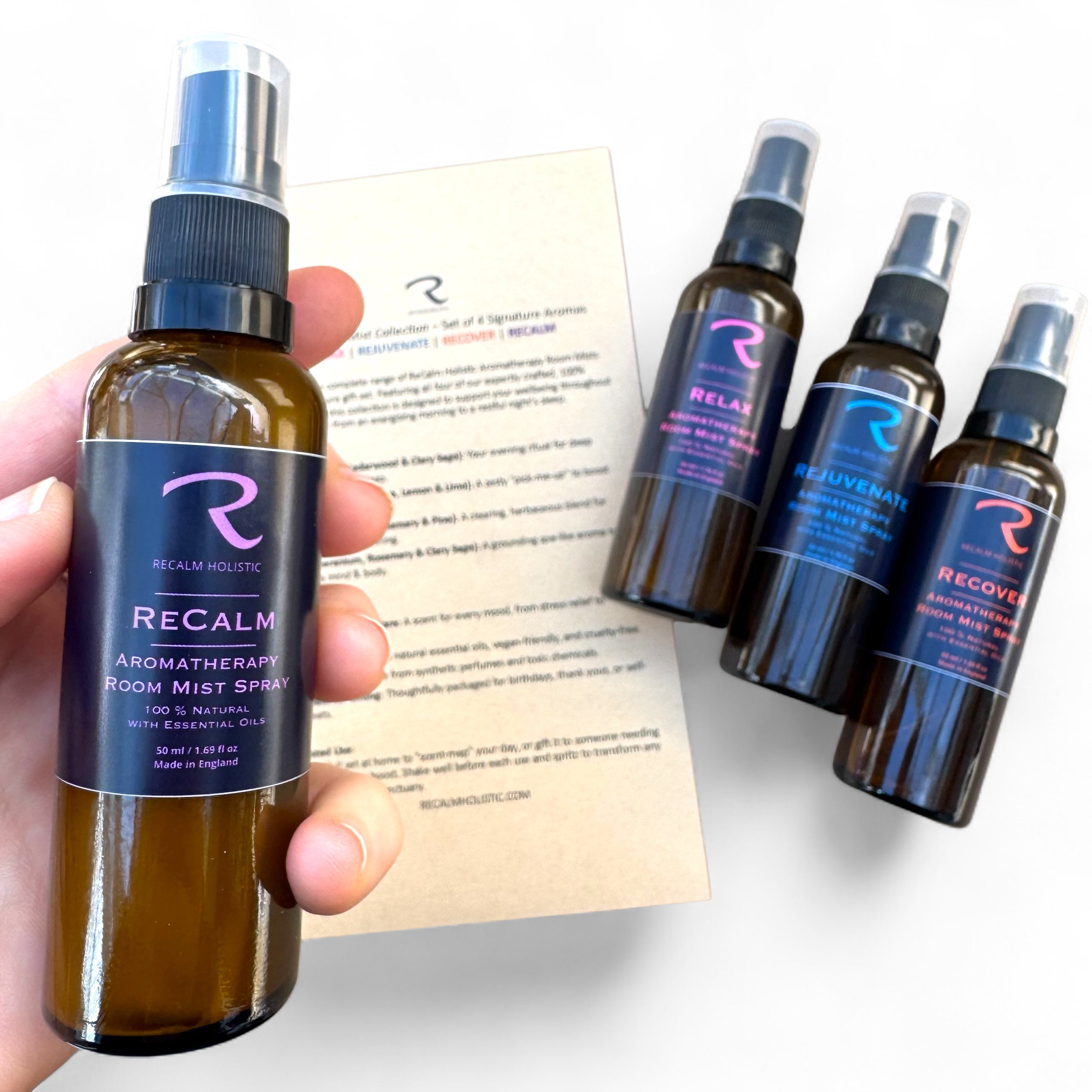 ReCalm - Aromatherapy in a Mist - Spa Blend