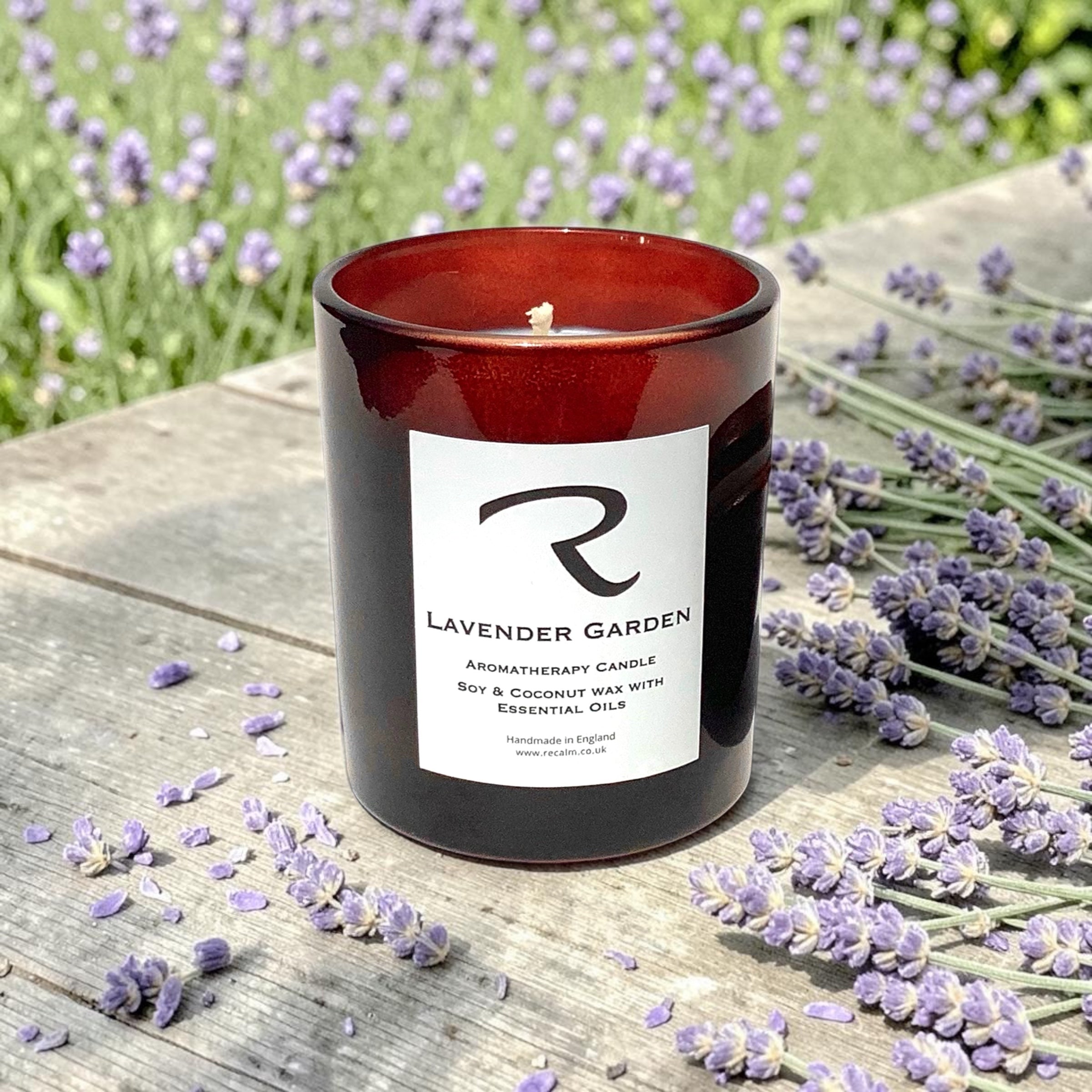 Lavender Garden Aromatherapy Candle
