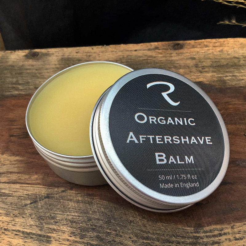 ReCalm Organic Aftershave Balm for men, for face, soothing and protective, amazing reviews for men 