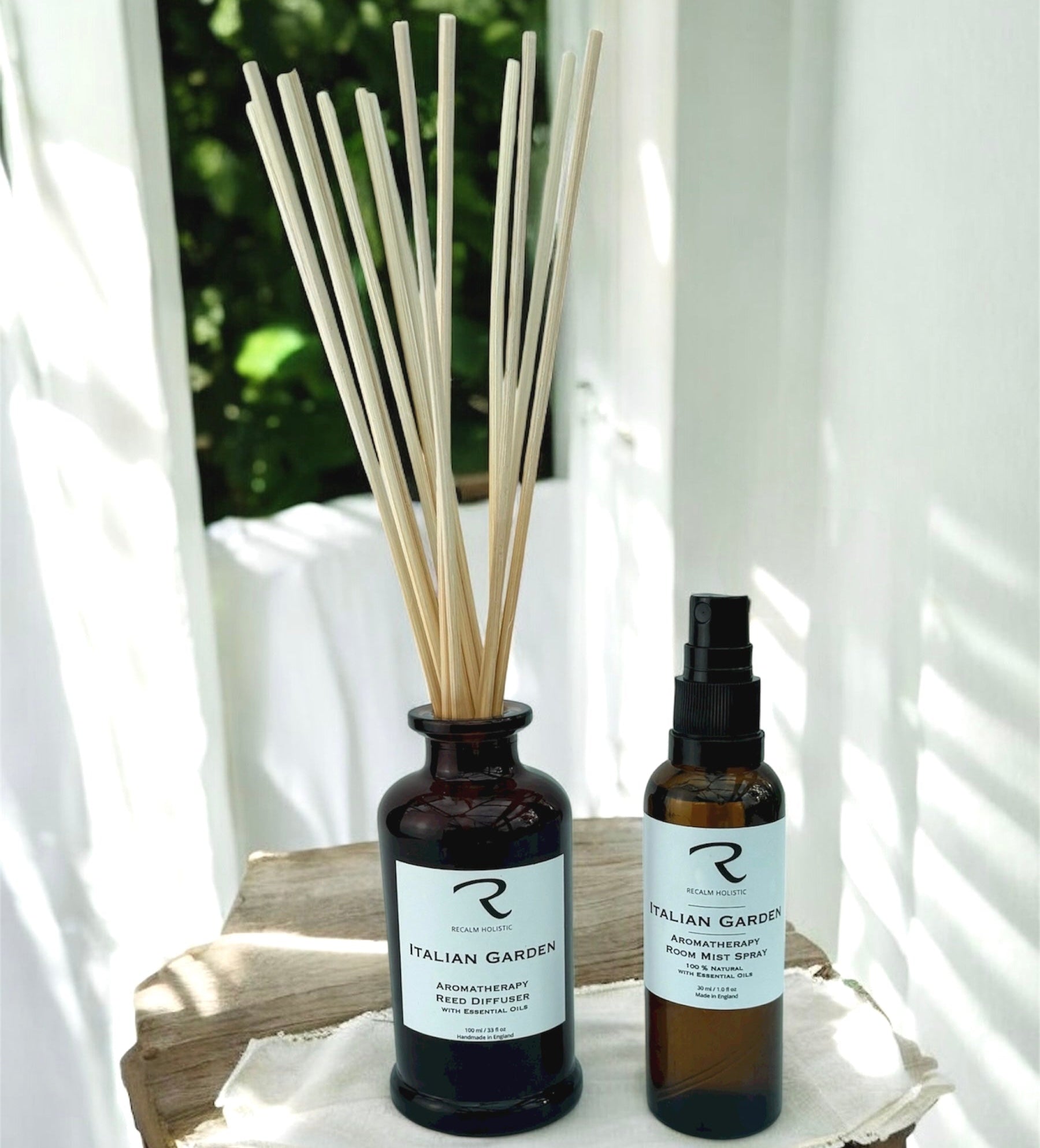 Aromatherapy in Mist Sprays and Reed Diffusers by ReCalm Holistic