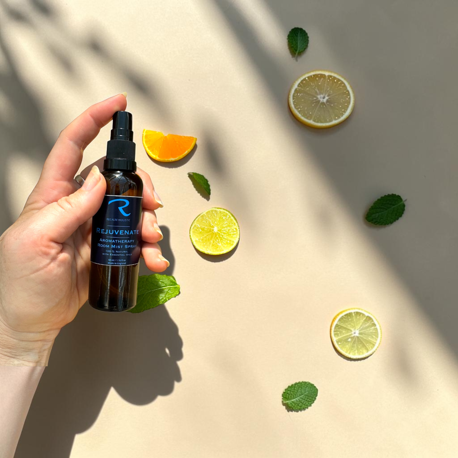 REJUVENATE Natural Citrus Aromatherapy Room Spray 50ml