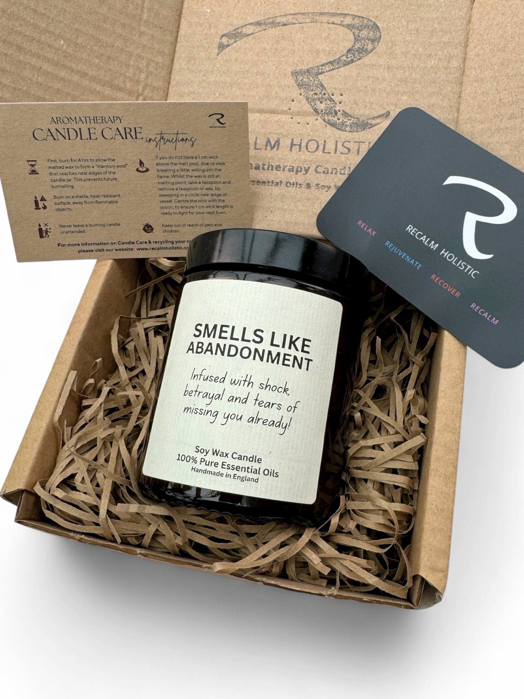 Smells Like Abandonment - Aromatherapy Candle