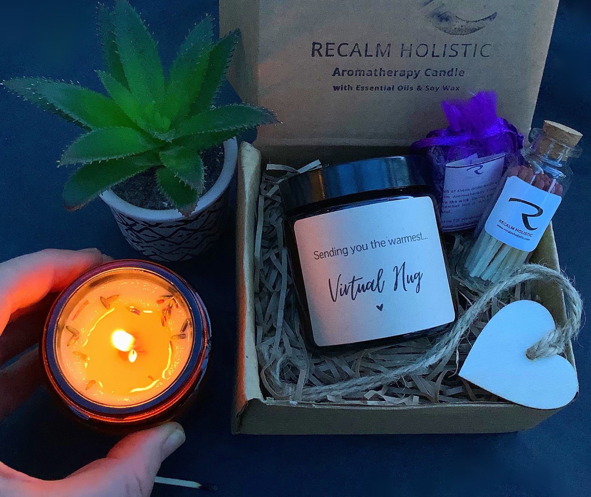 Virtual Hug Aromatherapy Candle