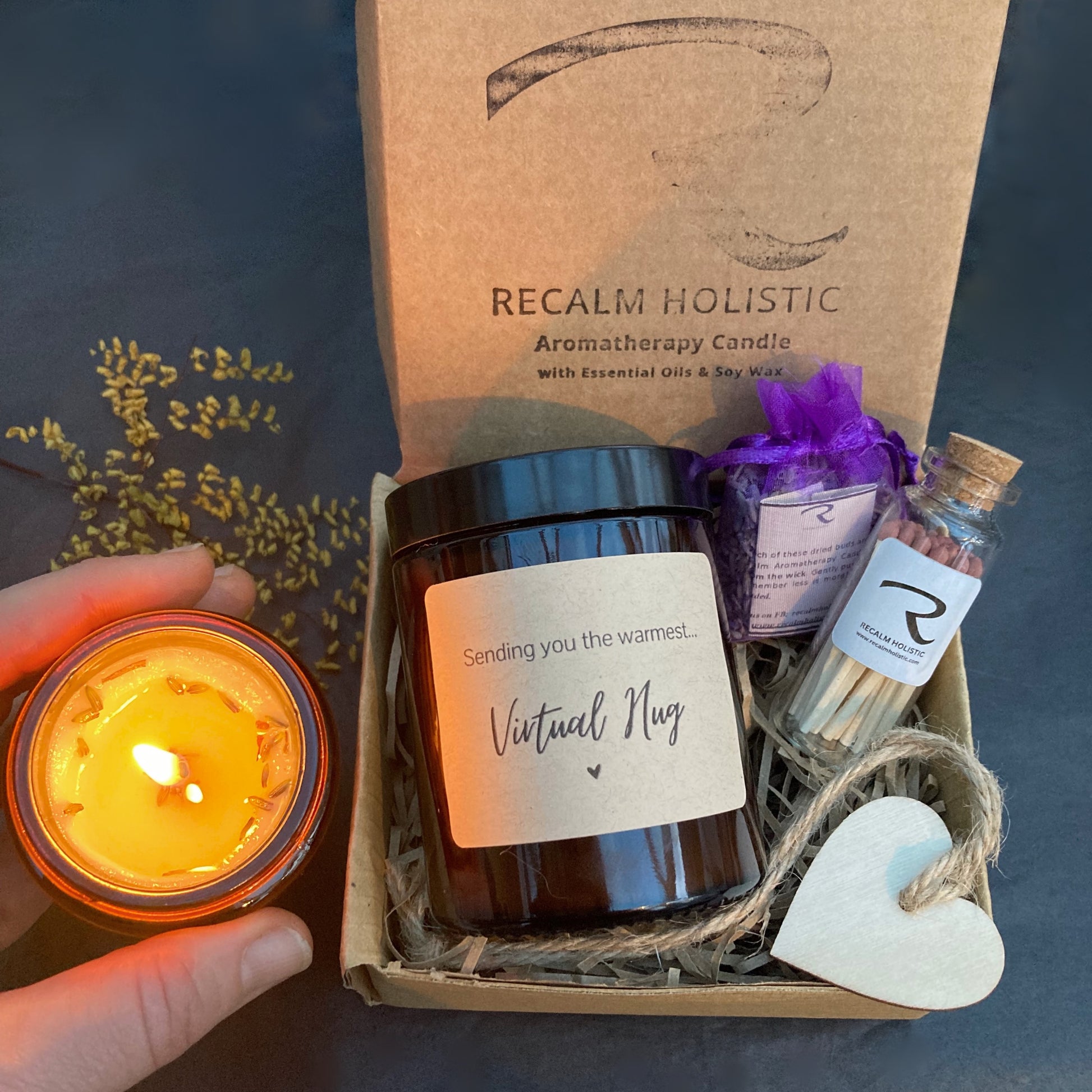 Virtual Hug Aromatherapy Candle