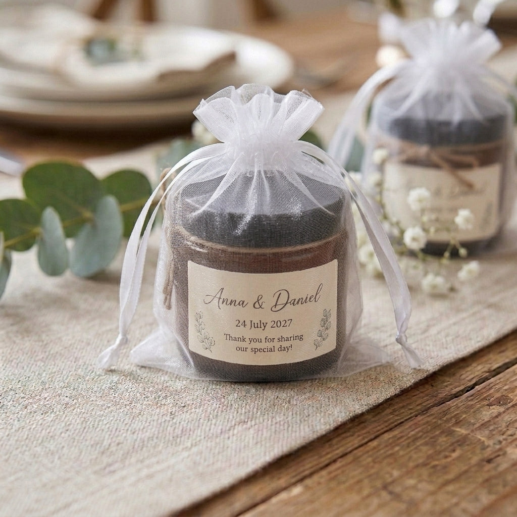 Luxury Aromatherapy Candle Wedding Favours