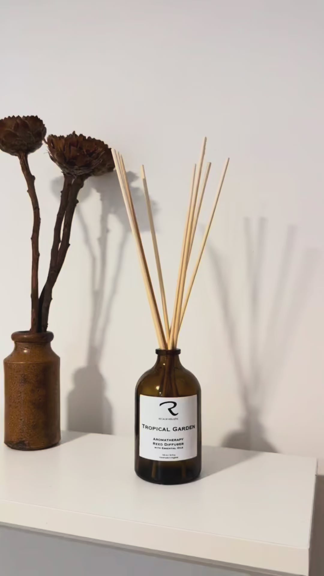 Tropical Garden Aromatherapy Room Diffuser by ReCalm Holistic 
